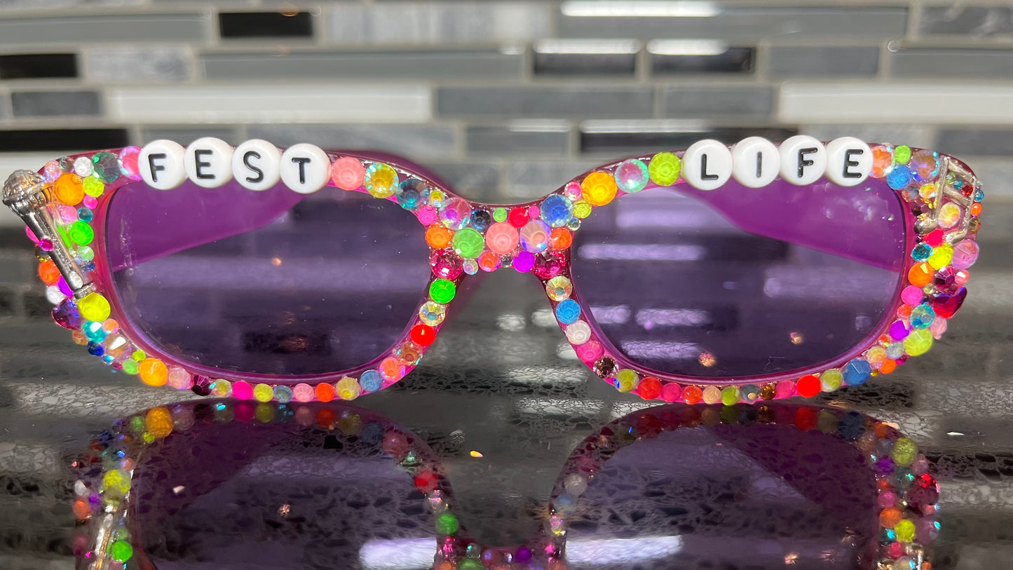 Fest Life - Pink Lenses